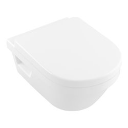 V&B Wand-WC XL ARCHITECTURA tief, 410 x 580 mm, spülrandlos, DirectFlush weiß