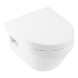 V&B Combi-Pack Wand-WC D-Flush Architectura 35x48cm, ov, Wd, waag., m Sitz, we C+