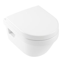 V&B Combi-Pack Wand-WC D-Flush Architectura 35x48cm, ov, Wd, waag., m Sitz, we
