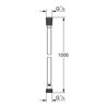 Grohe Brauseschlauch SILVERFLEX LONGLIFE 1/2' x 1/2' 1000 mm chrom