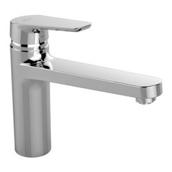 Ideal Standard Einhebel-Küchenarmatur CERAPLAN III mit hoch angesetztem Gussauslauf ND chrom