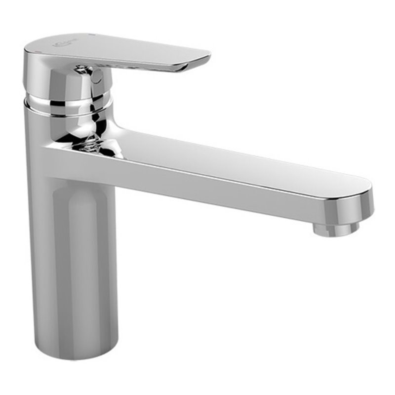 Ideal Standard Einhebel-Küchenarmatur CERAPLAN III mit hoch angesetztem Gussauslauf chrom