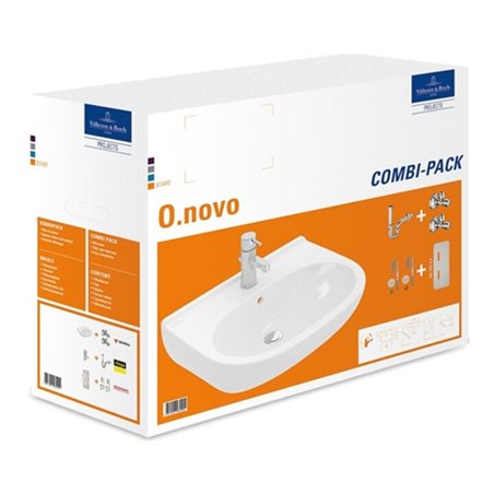 V&B Combi-Pack O.NOVO inkl. Waschtisch weiß