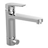 Ideal Standard Einhebel-Küchenarmatur CERAPLAN III mit Geräteabsperrventil chrom