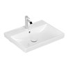 V&B Waschtisch AVENTO 60x47, 1 HL, mit Überlauf, weiß C-plus
