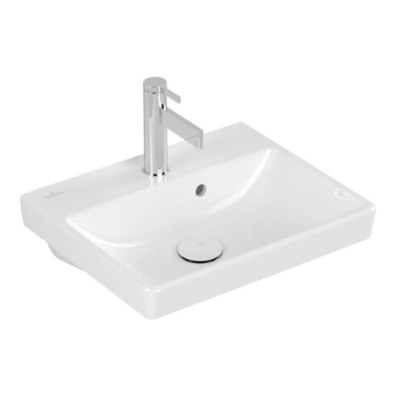 V&B Handwaschbecken AVENTO 45x37cm, 1 HL, we C+, 45x37cm, m ÜL