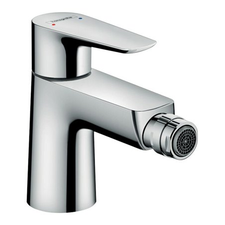 hansgrohe Bidet-Einhebelmischer Talis E mit Zugstangen-Ablaufgarnitur, chrom
