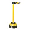 Moravia Gurt-Warnständer MORION gelb mit schwarz/gelbem Band 985 mm 50 mm
