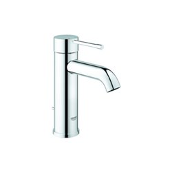 Grohe Einhand-Waschtischbatterie ESSENCE DN 15, S-Size, Zugstangen-Ablaufgarnitur 1 1/4' chrom
