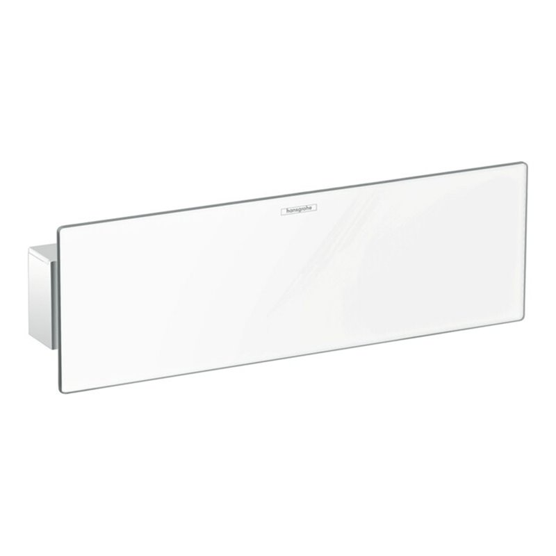 hansgrohe Wandanschluss Fixfit Porter 300 m Brauseha. und Duschablage, weiß/chrom