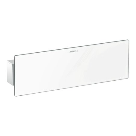 hansgrohe Wandanschluss Fixfit Porter 300 m Brauseha. und Duschablage, weiß/chrom
