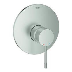 Grohe Einhand-Brausebatterie ESSENCE Fertigmontageset supersteel