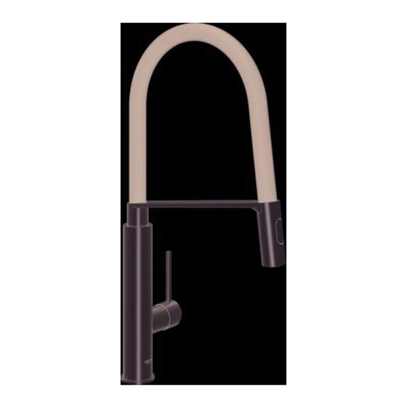 Grohe Spültisch-Einhebelmischer Concetto supersteel, herausziehbare Profibrause