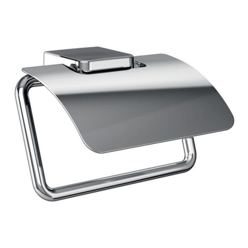EMCO Papierhalter TREND mit Deckel chrom