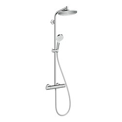hansgrohe Showerpipe Crometta S mit Thermostat, chrom