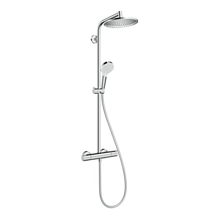 hansgrohe Showerpipe Crometta S mit Thermostat, chrom
