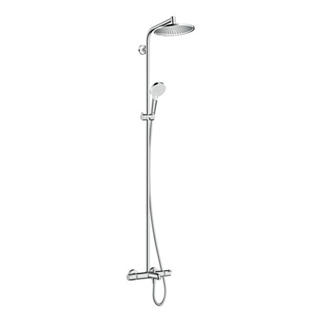 hansgrohe Showerpipe Crometta S 240 mit Wannenthermostat, 1jet, chrom