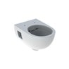 Geberit Wand-WC, Tiefspüler Renova 6/5 l, teilgeschl. Form, rimfree, weiß