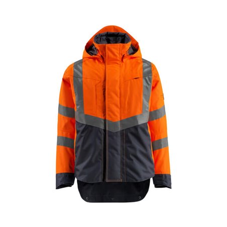 Mascot Harlow Jacke hi-vis orange/schwarzblau