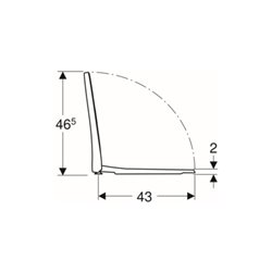 Geberit WC-Sitz iCon schl. Des., S. MS vc, Absenkaut., we.