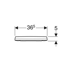 Geberit WC-Sitz iCon schl. Des., S. MS vc, Absenkaut., we.