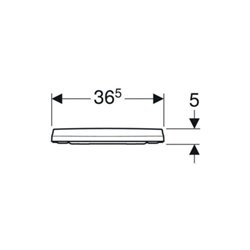 Geberit WC-Sitz iCon schl. Des., S. MS vc, Absenkaut., we.