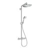 hansgrohe Showerpipe Croma Select S mit Thermostat, Handbrause 3jet, chrom