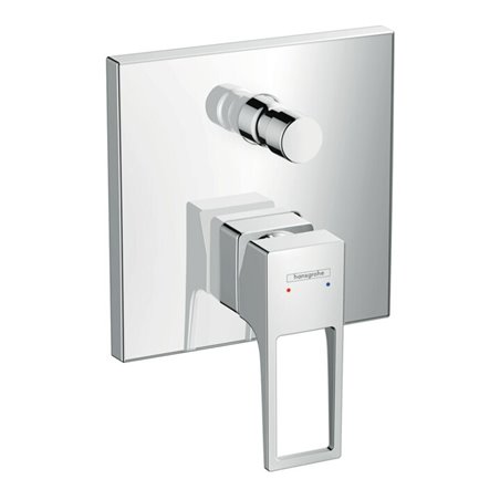hansgrohe Fertigmontageset Metropol UP-Wannen-Einhebelmischer, mit Bügelgriff, chrom