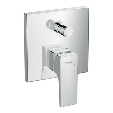 hansgrohe Fertigmontageset Metropol UP-Wannen-Einhebelmischer, mit Hebelgriff, chrom