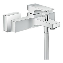hansgrohe Wannen-Einhebelmischer Metropol AP, m Hebelgriff, Ausladung 180mm, chrom