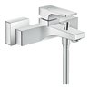hansgrohe Wannen-Einhebelmischer Metropol AP, m Hebelgriff, Ausladung 180mm, chrom