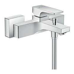 hansgrohe Wannen-Einhebelmischer Metropol AP, m Hebelgriff, Ausladung 180mm, chrom