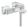 hansgrohe Wannen-Einhebelmischer Metropol AP, m Hebelgriff, Ausladung 180mm, chrom