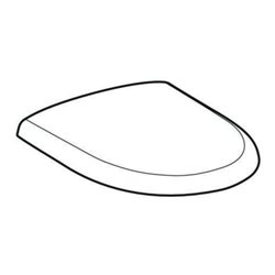 Geberit WC-Sitz Renova S. ES, w, o. Absenkaut., Befestig. v ob