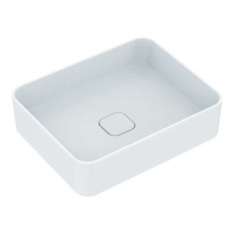 Ideal Standard Aufsatzwaschtisch STRADA II ohne Überlauf, ohne Hahnloch 500 x 400 x 180 mm weiß