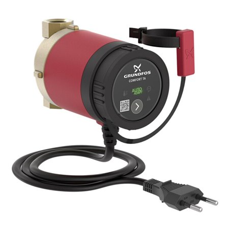 Grundfos Zirkulationspumpe Comfort 15-14 BA PM, Rp 1/2, 230 V, Dach