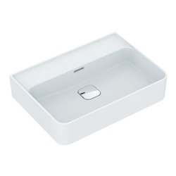 Ideal Standard Waschtisch STRADA II ohne Hahnloch, Unterseite geschliffen 600 x 430 x 170 mm weiß