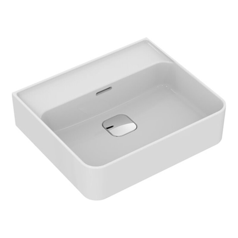 Ideal Standard Waschtisch STRADA II ohne Hahnloch, Unterseite geschliffen 500 x 430 x 170 mm weiß