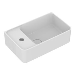 Ideal Standard Handwaschbecken STRADA II Hahnbank links 450 x 270 x 170 mm weiß