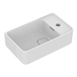 Ideal Standard Handwaschbecken STRADA II Hahnbank rechts 450 x 270 x 170 mm weiß