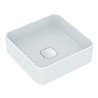 Ideal Standard Aufsatzwaschtisch STRADA II ohne Überlauf, ohne Hahnloch 400 x 400 x 180 mm weiß