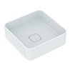Ideal Standard Aufsatzwaschtisch STRADA II ohne Überlauf, ohne Hahnloch 400 x 400 x 180 mm weiß