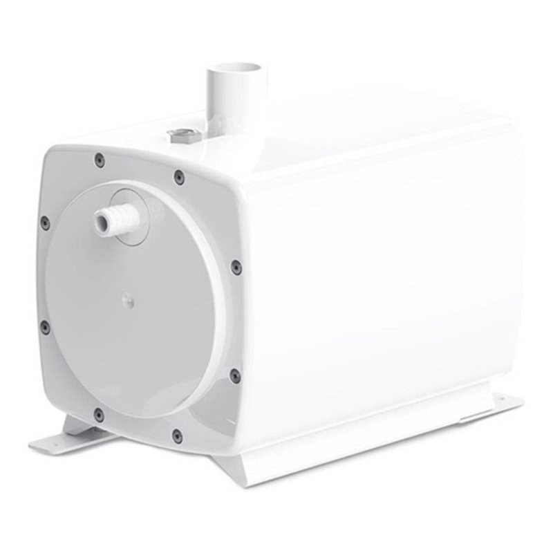 SFA Abwasser-Hebeanlage SaniFloor+3 mit Ablauf für extraflache Duschtassen Gesamthöhe 57 mm