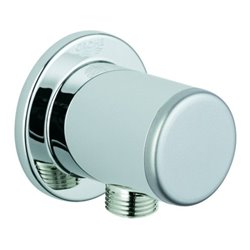 Grohe Wandanschlussbogen Relexa 1/2', Kappe mattchrom, chrom