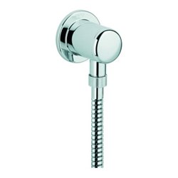 Grohe Wandanschlussbogen Relexa 1/2', eigensich gegen Rückfließen, chrom