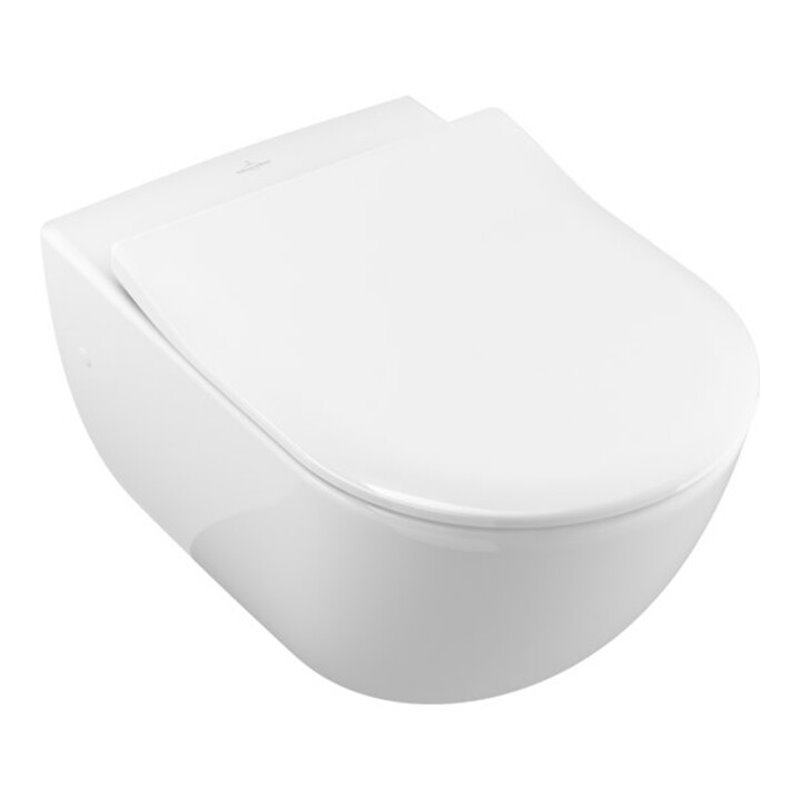 V&B Wand-WC, Tiefspüler Subway 37x56cm, Abgang waagerecht, weiß