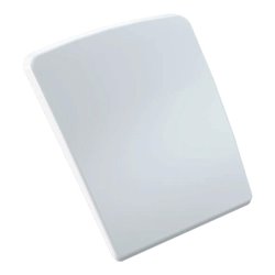 Geberit Urinaldeckel Pareo Scharniere Messing verchromt, weiß