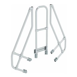 MUNK zweiter Handlauf Aluminium-Überstieg stationär/fahrbar 60°