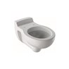 Geberit Wand-WC, Tiefspüler Bambini weiß KeraTect, 6 l