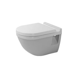 Duravit Wand-Flachspül-WC Starck 3 36x54cm, 6 l, weiß